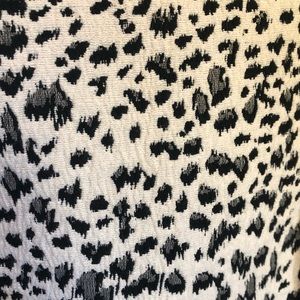 Loft Snow leopard dress 14